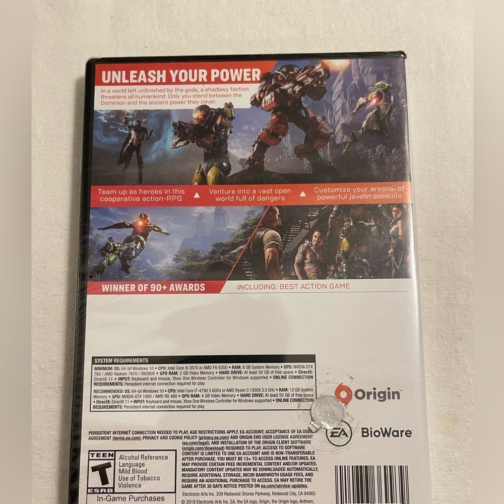 Anthem Bioware PC Game - Picture 3 of 3